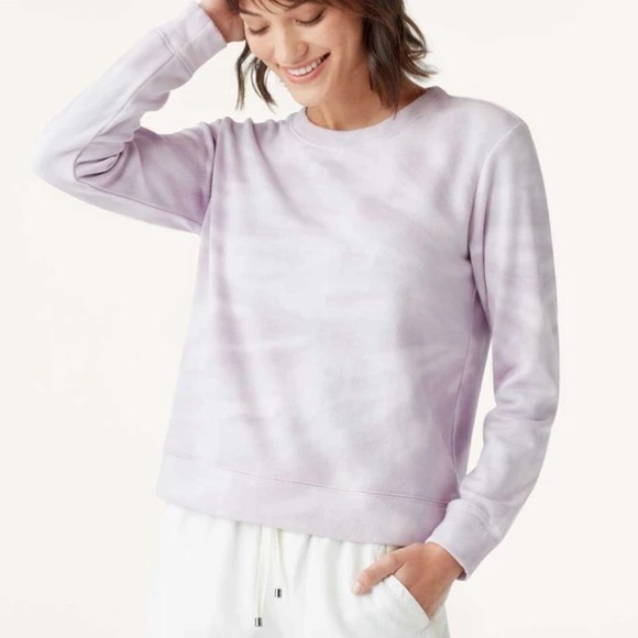 SPLENDID | Twilight Tie-Dye Pullover Sweatshirt in Eve Hush/Blush size Medium - Picture 1 of 12
